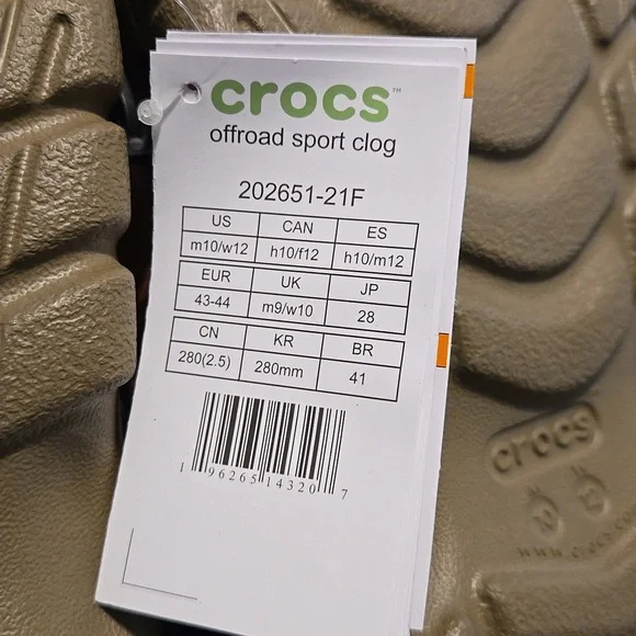 Crocs Off Road Sports Clog - Picture 8 of 8
